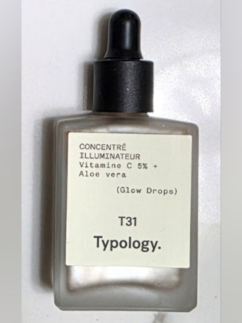 Typology Glow Drops T31 - Vitamin C 5%  Illuminating Serum Aloe Vera